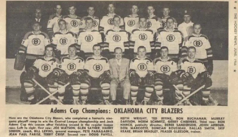 Daftar Prestasi yang Diraih oleh Tim Hockey Oklahoma City Blazer